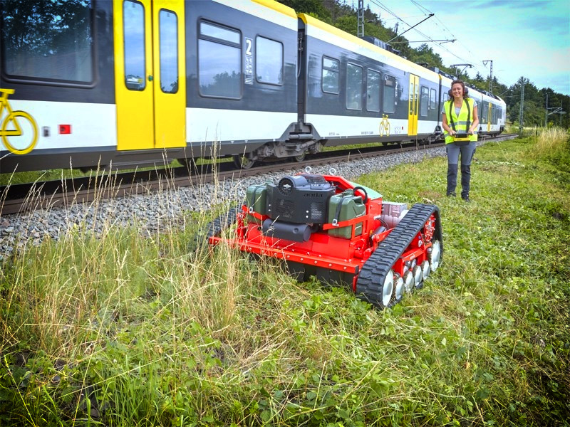 Zdalnie sterowane roboty AGRIA